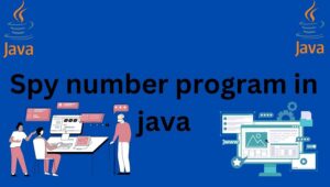 Spy number in java